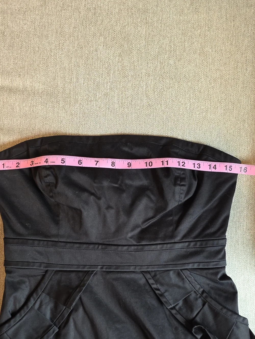 J.Crew Black Strapless Dress 4